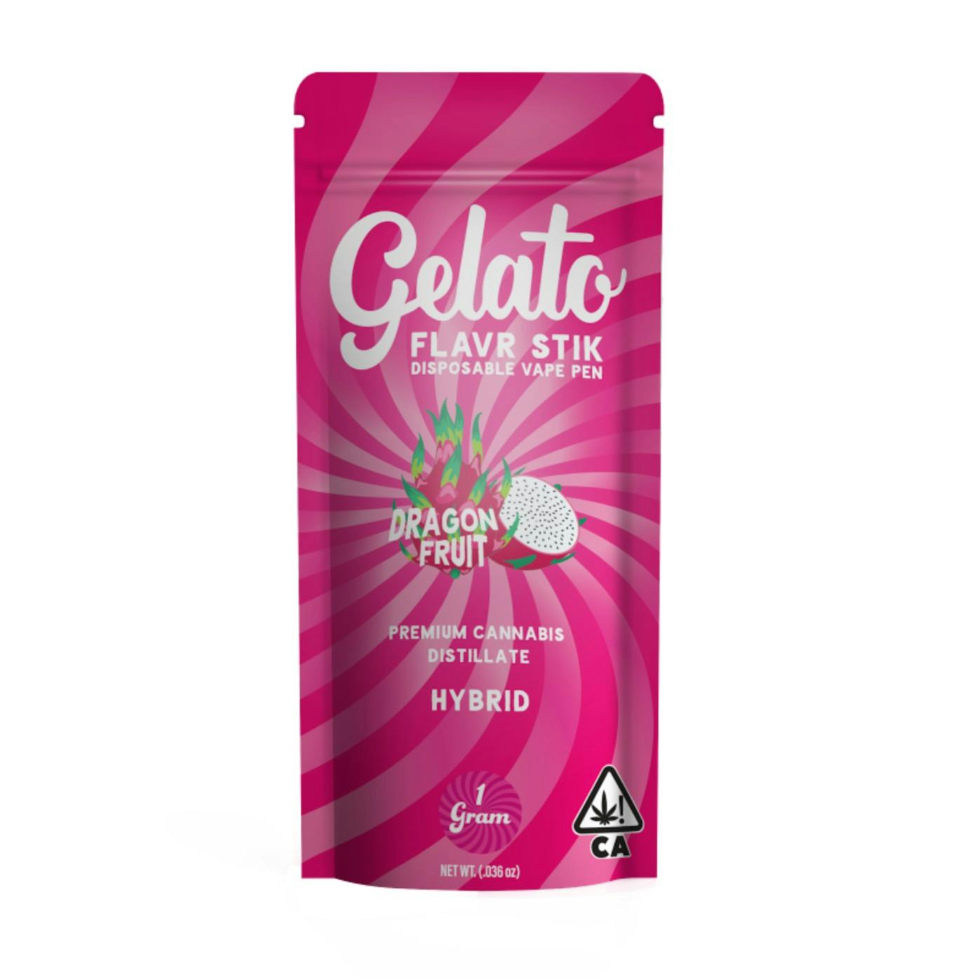 Gelato GELATO | DRAGONFRUIT | DISPOSABLE HYBRID — VAPORIZERS