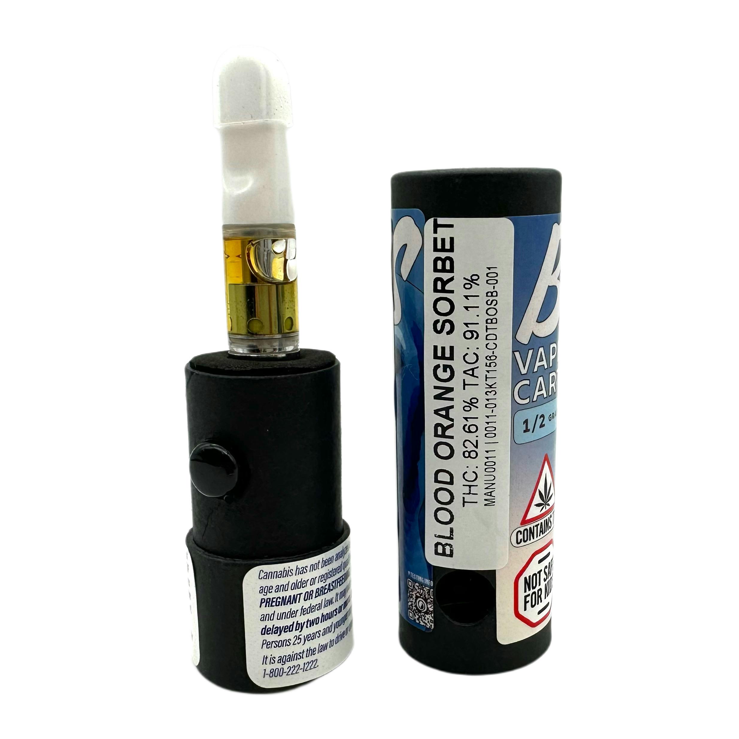 image of Blood Orange Sorbet | 0.5g Distillate Cartridge