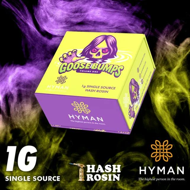 Hyman - 1g Hash Rosin - Goosebumps
