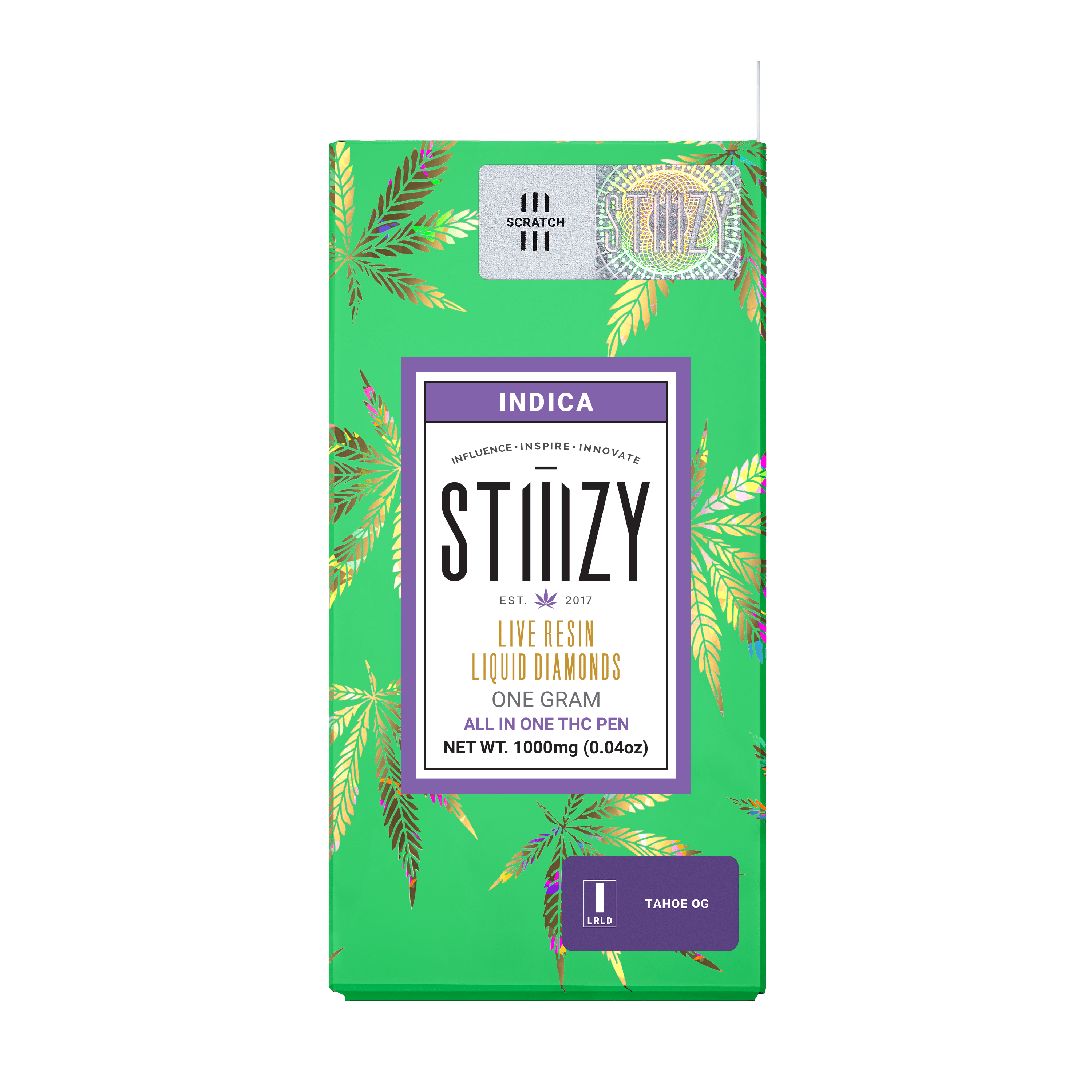 STIIIZY | Tahoe OG | Live Resin Liquid Diamond | Disposable | Vape