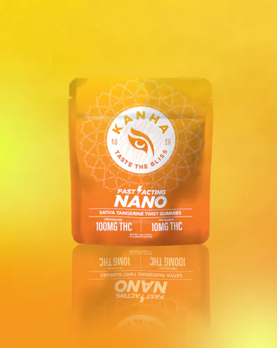 KANHA – Tangerine Twist – Gummies 100mg 10pk-active