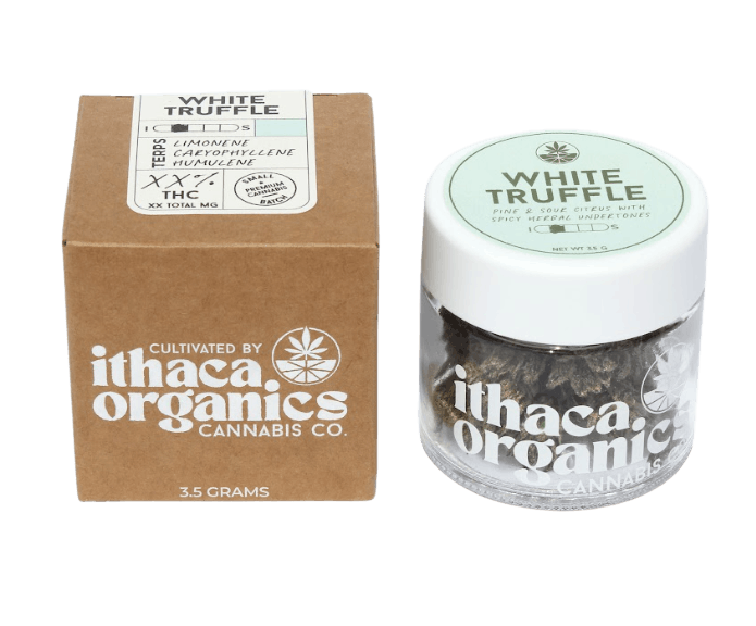 Ithaca Organics Cannabis Co. White Truffle - FLOWER cannabis product, 1/8oz