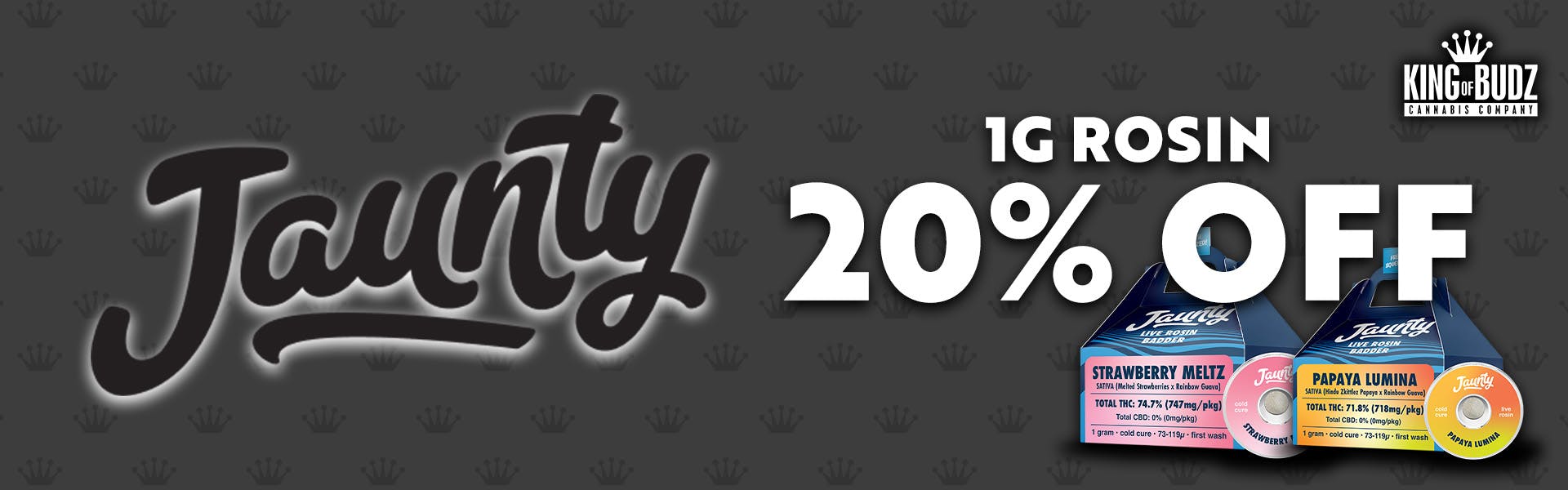 Jaunty - 1g Rosin - 20 Percent OFF