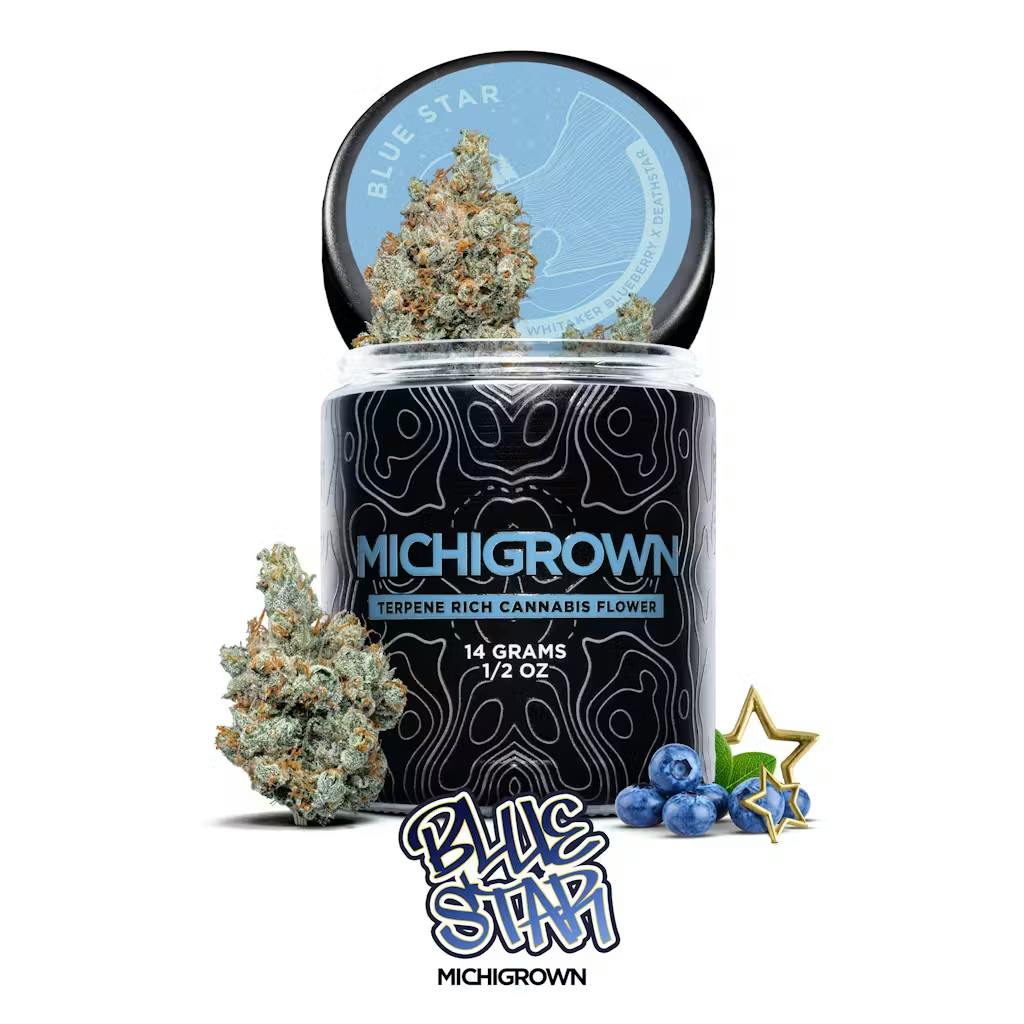 Michigrown - 14g Prepack Jar - Blue Star