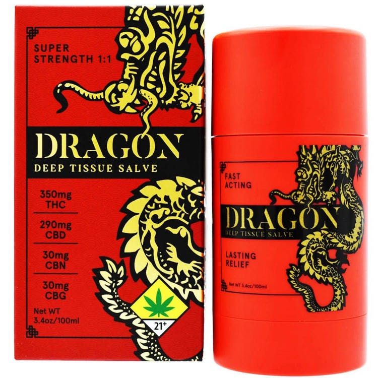 Ceres Garden XTRA Strength 1:1 Dragon Balm Roll-On | 3.4oz