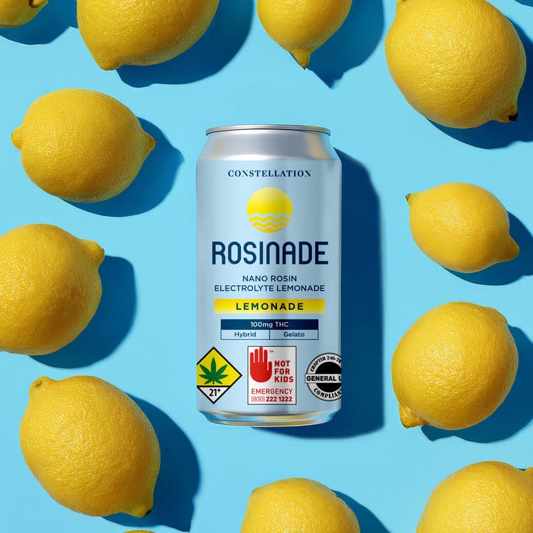 Rosinade: Lemonade - Canned Beverage 100mg