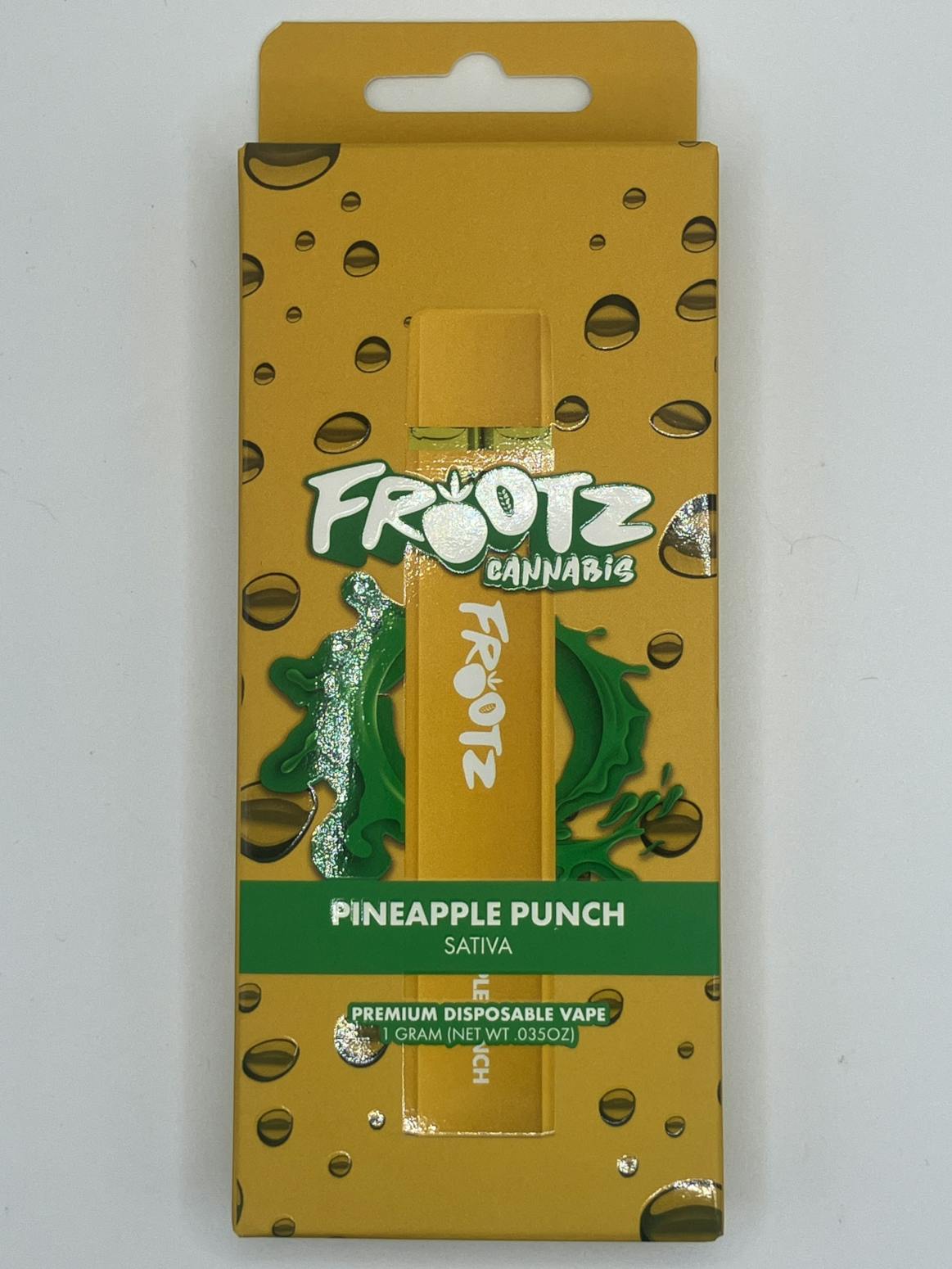 Product: Frootz | Disposable Vape - 1g - Pineapple Punch