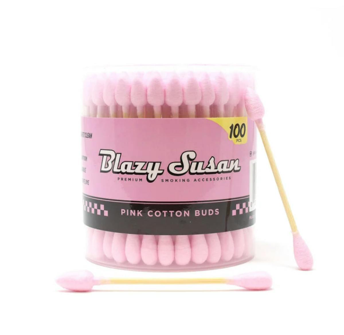 Photo of Blazy Susan | 100 Count Cotton Buds | Pink