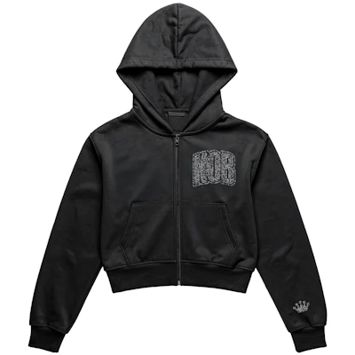 KOB - Bedazzled Zip Up Size XL