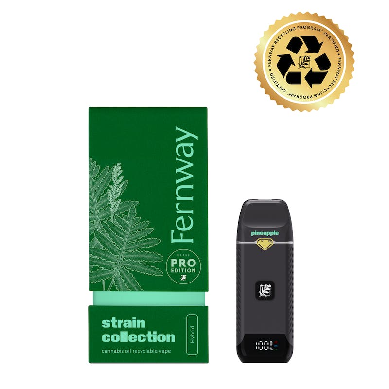 Product Fernway - Pineapple Express Strain Collection Traveler Pro Disposable Vape (1g)