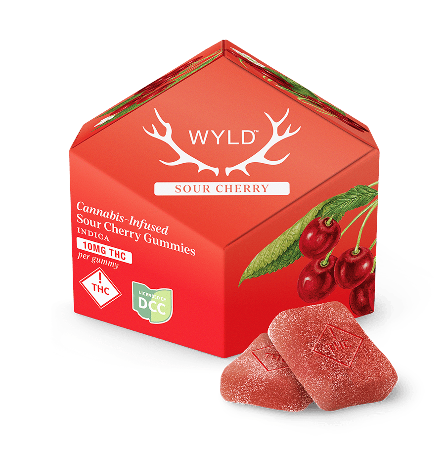 Sour Cherry Indica Enhanced Gummies