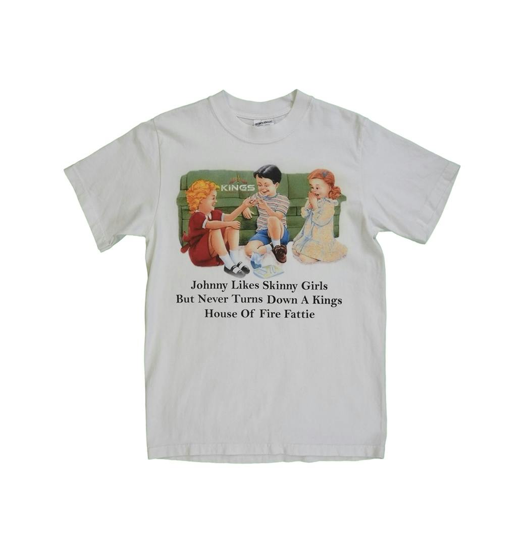 T-Shirt | KHOF Fattie S/S | White | S-XXL