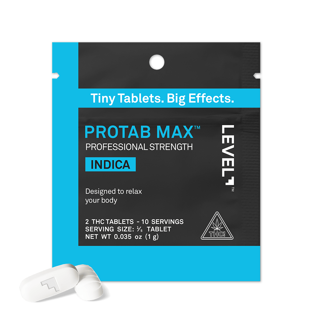 PROTAB Indica | Max Strength THC Tablets | 20mg | 2pk