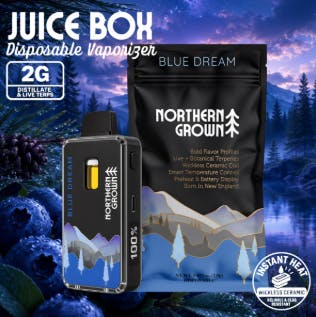 Product: Juice Box | Blue Dream | Distillate AIO Vape