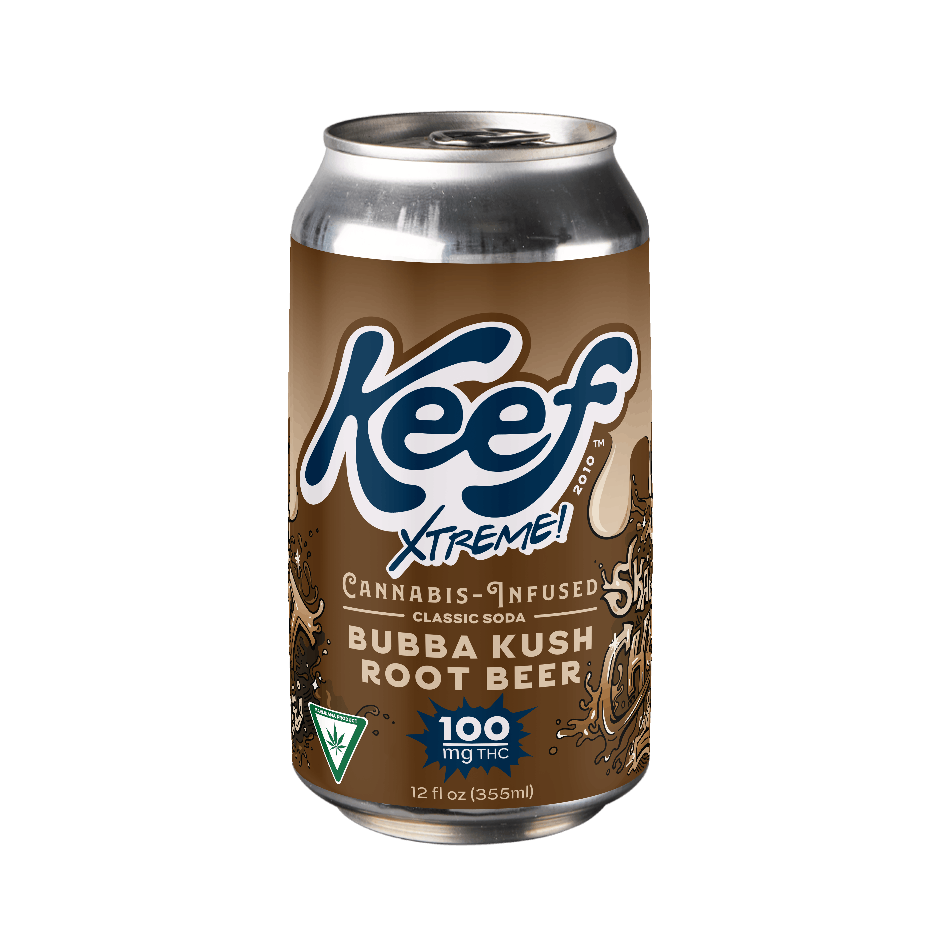 Keef Classic Soda Bubba Kush Root Beer XTREME | 100mg
