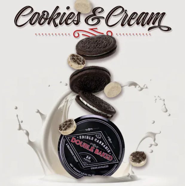 Product Double Baked | Cookies and Cream | Chocolates | 100mg