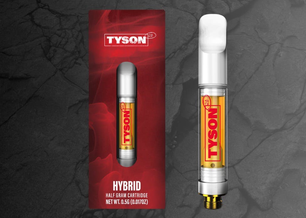 Product: Tyson 2.0 | Sticky Toad | Vape Cart | 1g | Hybrid