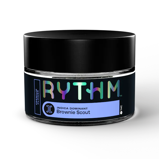 Rythm Buds Brownie Scout 3.5g (indica, whole flower)