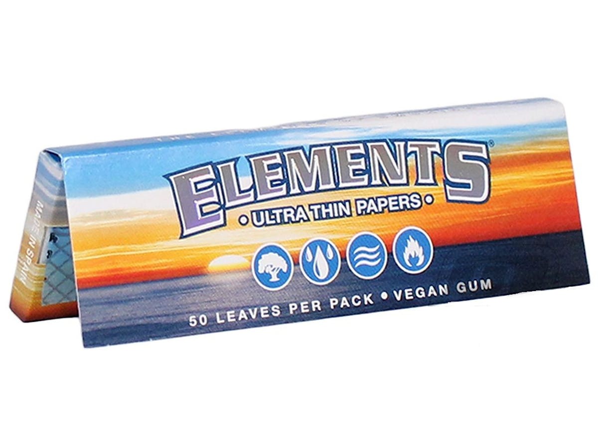Photo of Elements | 1.25 Ultra Thin Rolling Paper – 50Pc