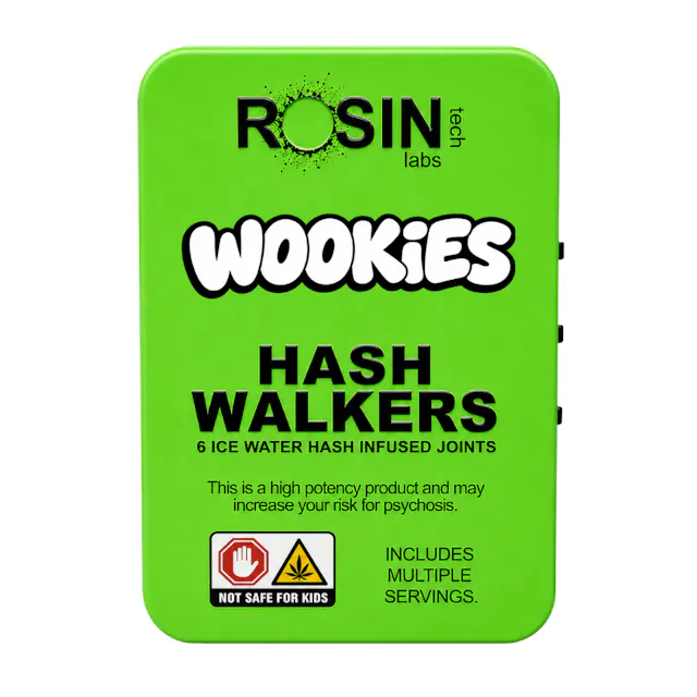 Rosin Tech Labs Hash Walkers Wookies 6pk/3g (indica hybrid, infused)