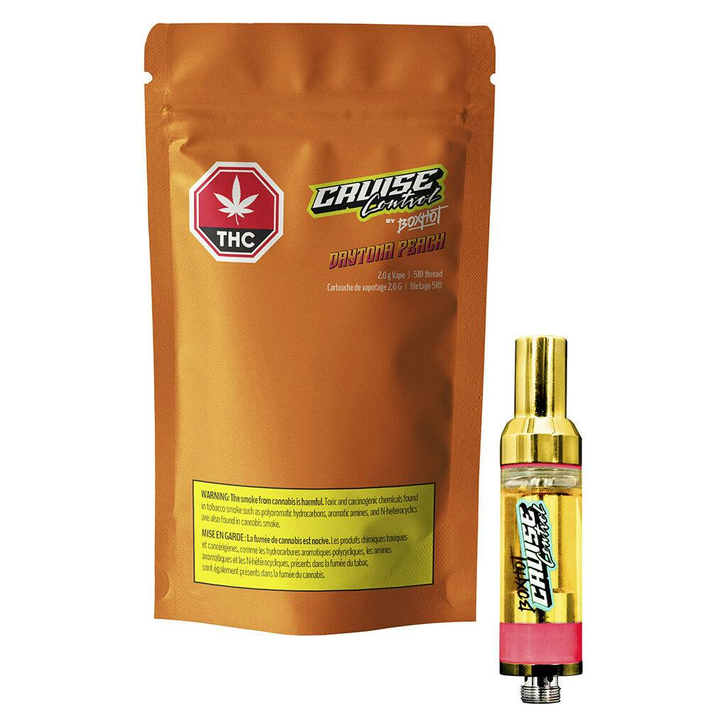 Cruise control by boxhot - daytona peach thc + cbg 510