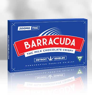 Product: Milk Chocolate Crispy | Barracuda Bar | Detroit Edibles