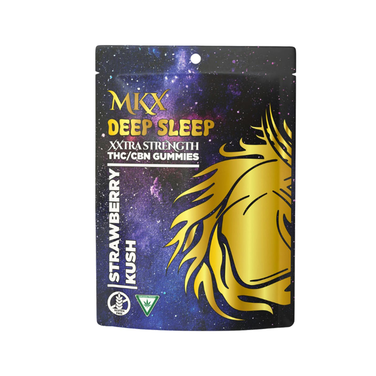 MKX - 200mg Deep Sleep Gummies - Strawberry