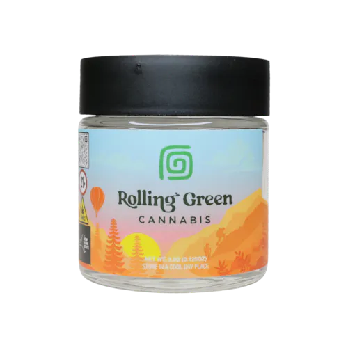 Rolling Green | Jar | Biscotti | 3.5g-1