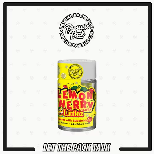 Pressure Pack - 5-Pack .7g Bubble Hash Infused Prerolls - Lemon Cherry Gelato