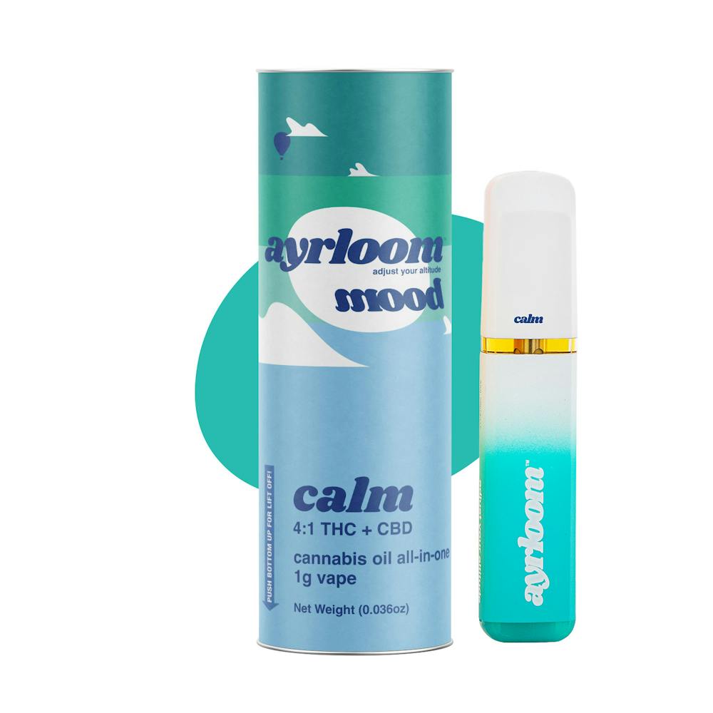 Product Ayrloom | Mood Calm | AIO | 1g | THC : CBD