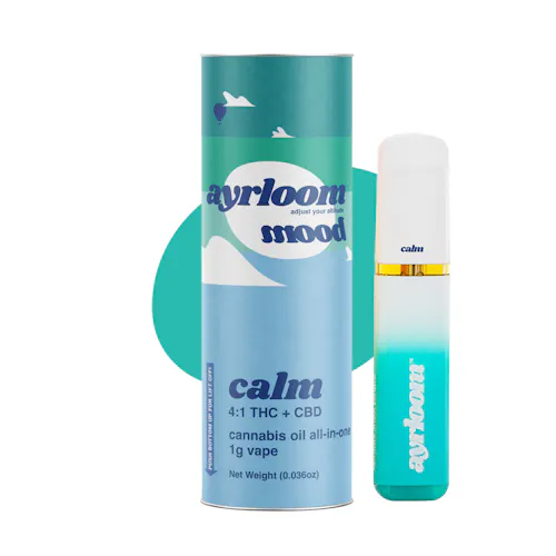 Ayrloom Mood Calm | AIO | 1g | THC : CBD-active