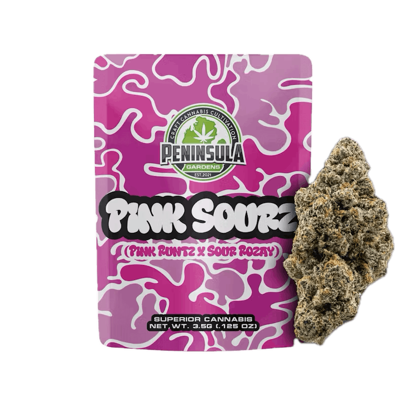 Product: PENINSULA GARDENS | PINK SOURZ - PRE PACK SATIVA-HYBRID