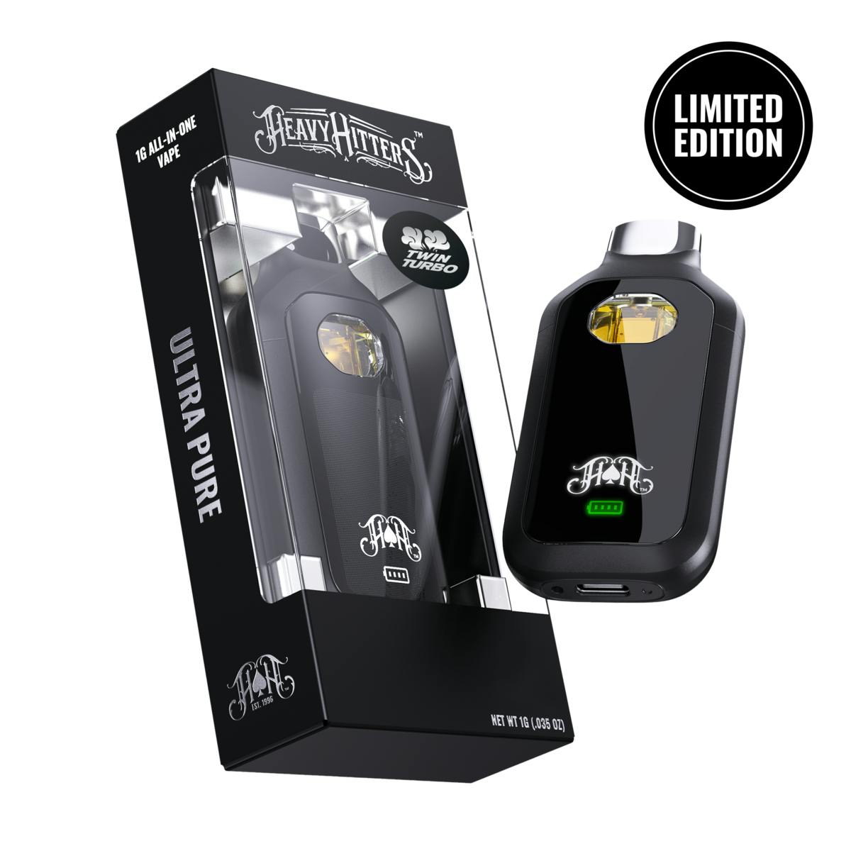Hindu Kush | Indica - Ultra Extract High Potency Oil - 1G All-In-One Vape