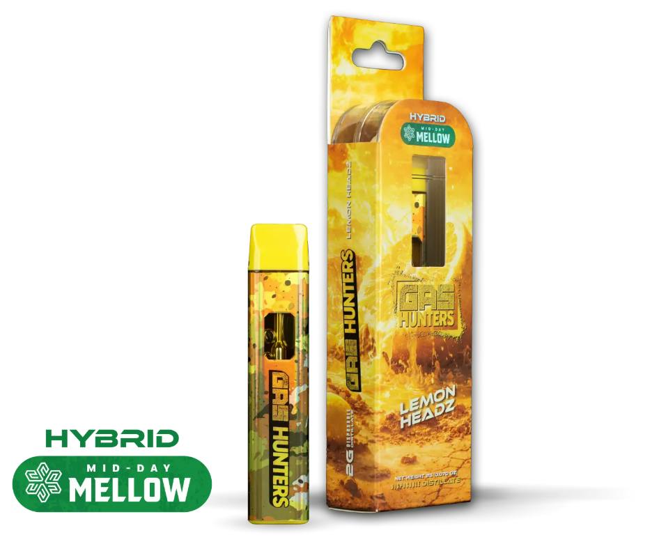 Gas Hunters - 2g Disposable - Lemon Headz