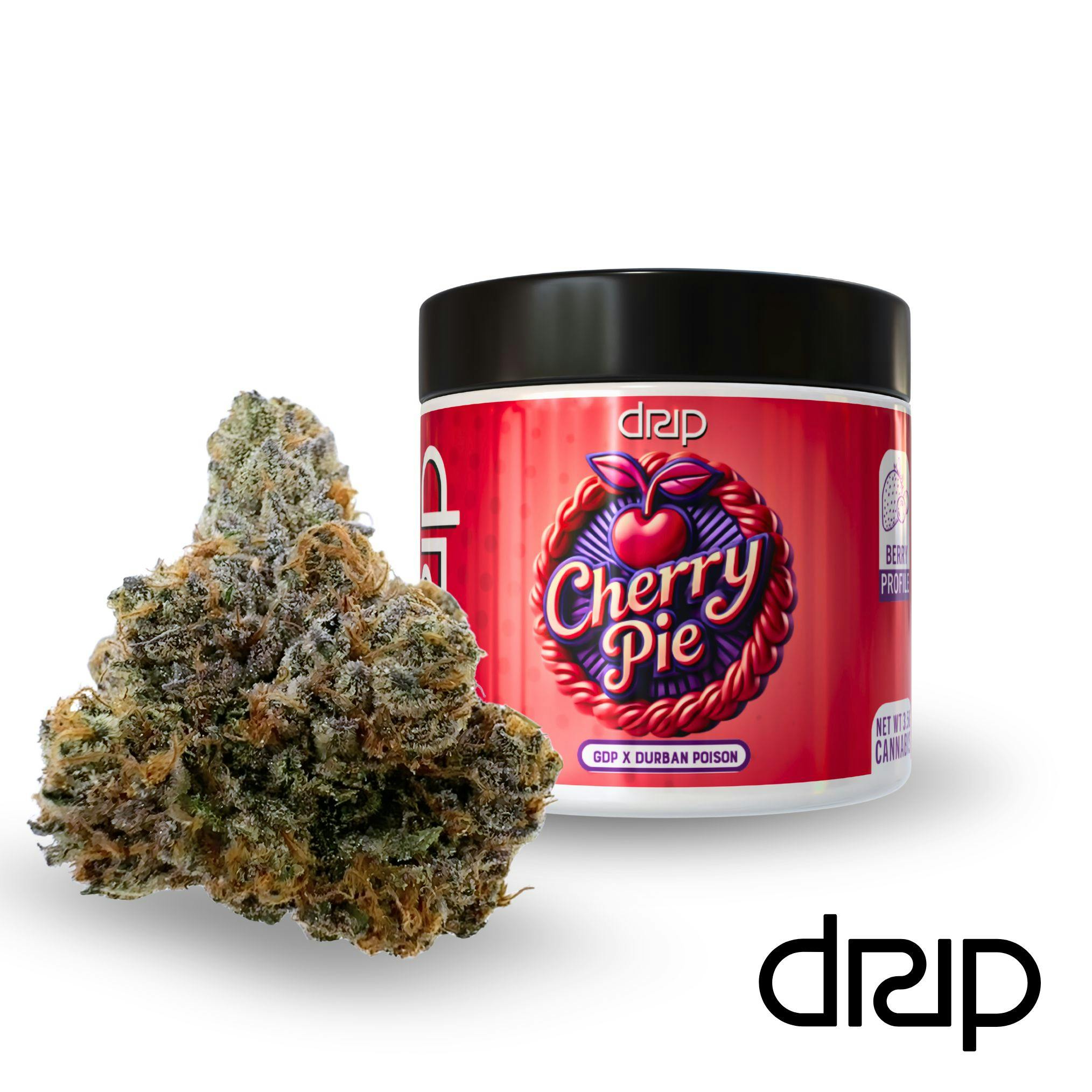 Pie Keeps パイキープ　チェリー柄 Drip - Flower - Cherry Pie (H) | The Mint - Power