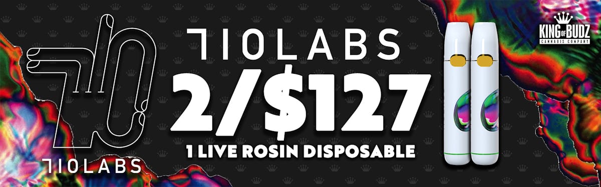 710 Labs disposable 2/$127