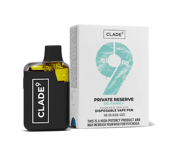 Clade9 - Private Reserve Disposable (1g) | Far & Dotter - Pemberton