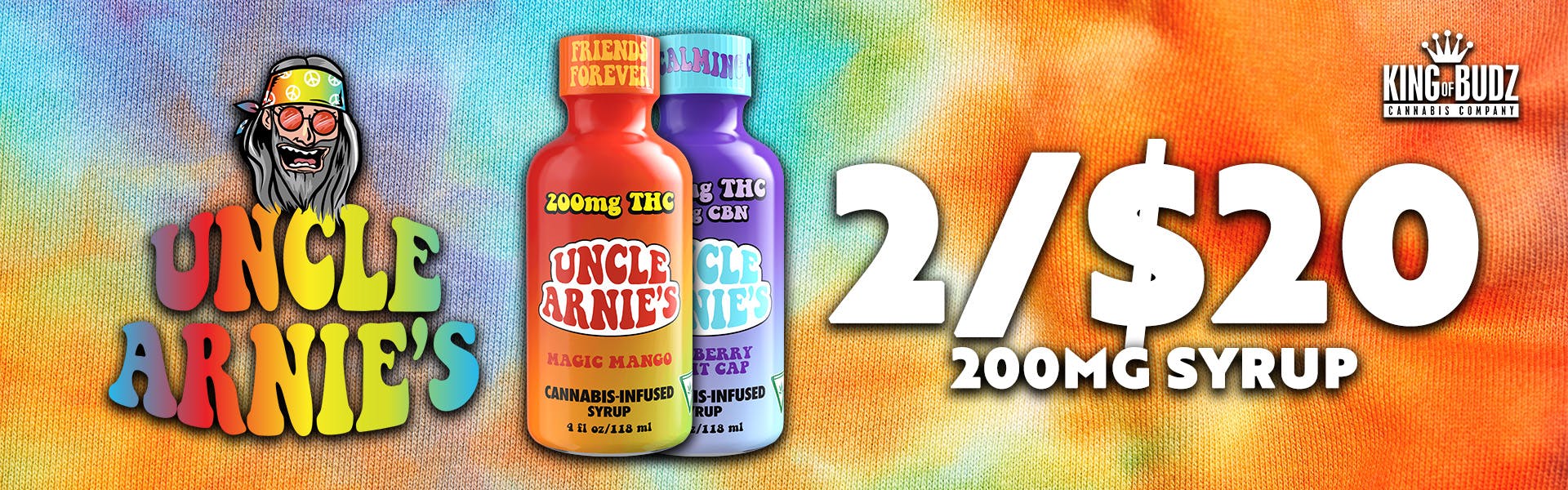 2 FOR $20 THC INFUSED SYRUP