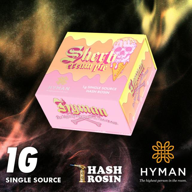 Hyman - 1g Hash Rosin - Sherb Cream Pie