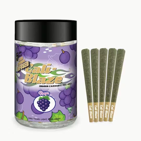 Product Grape (I) Liquid Diamond Infused | Pre Rolls | 0.7g 5pk