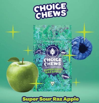 Choice - Super Sour Razz Apple (H) - 200mg