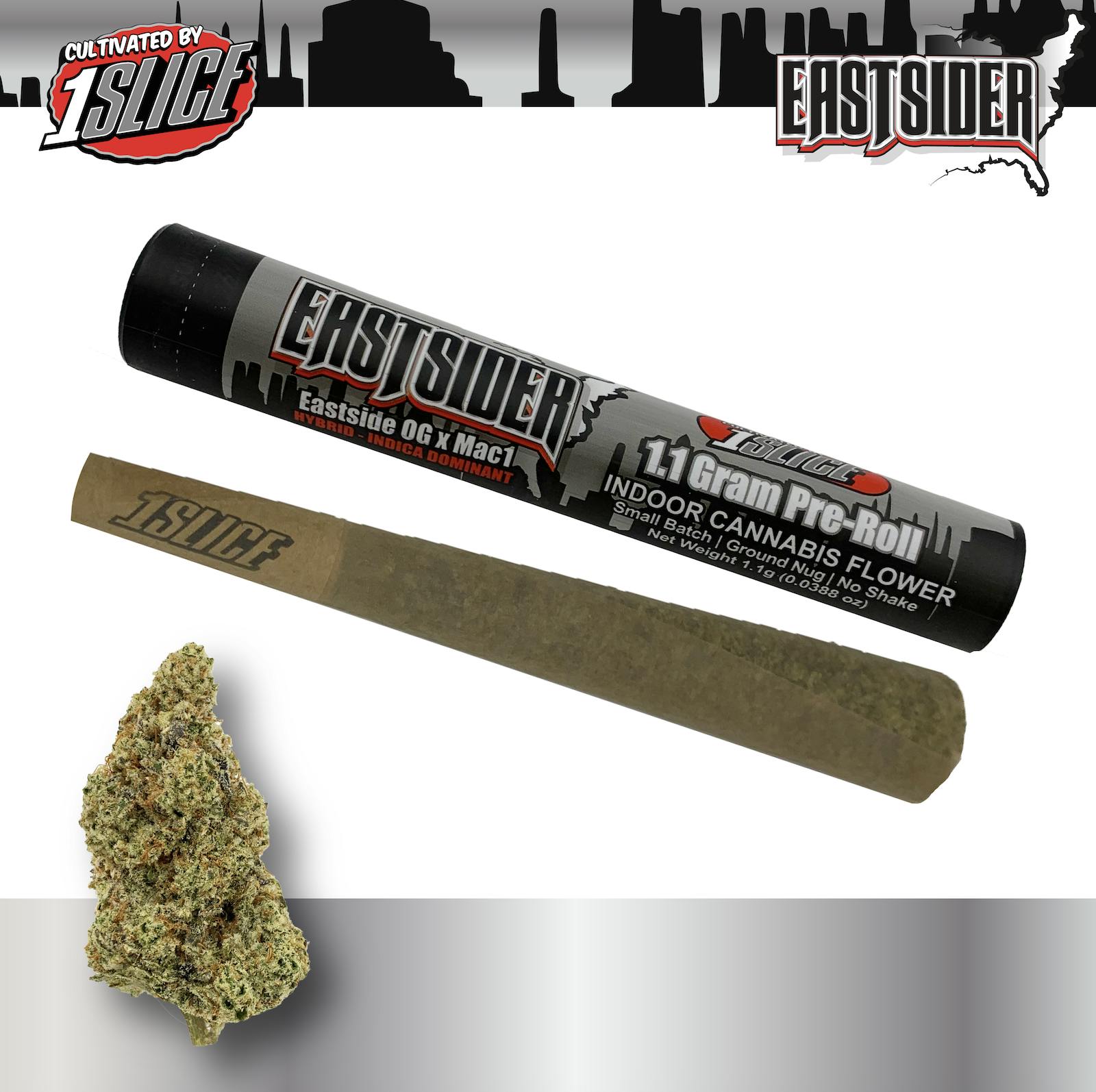 1Slice | 1.1g Pre-Roll | Eastsider