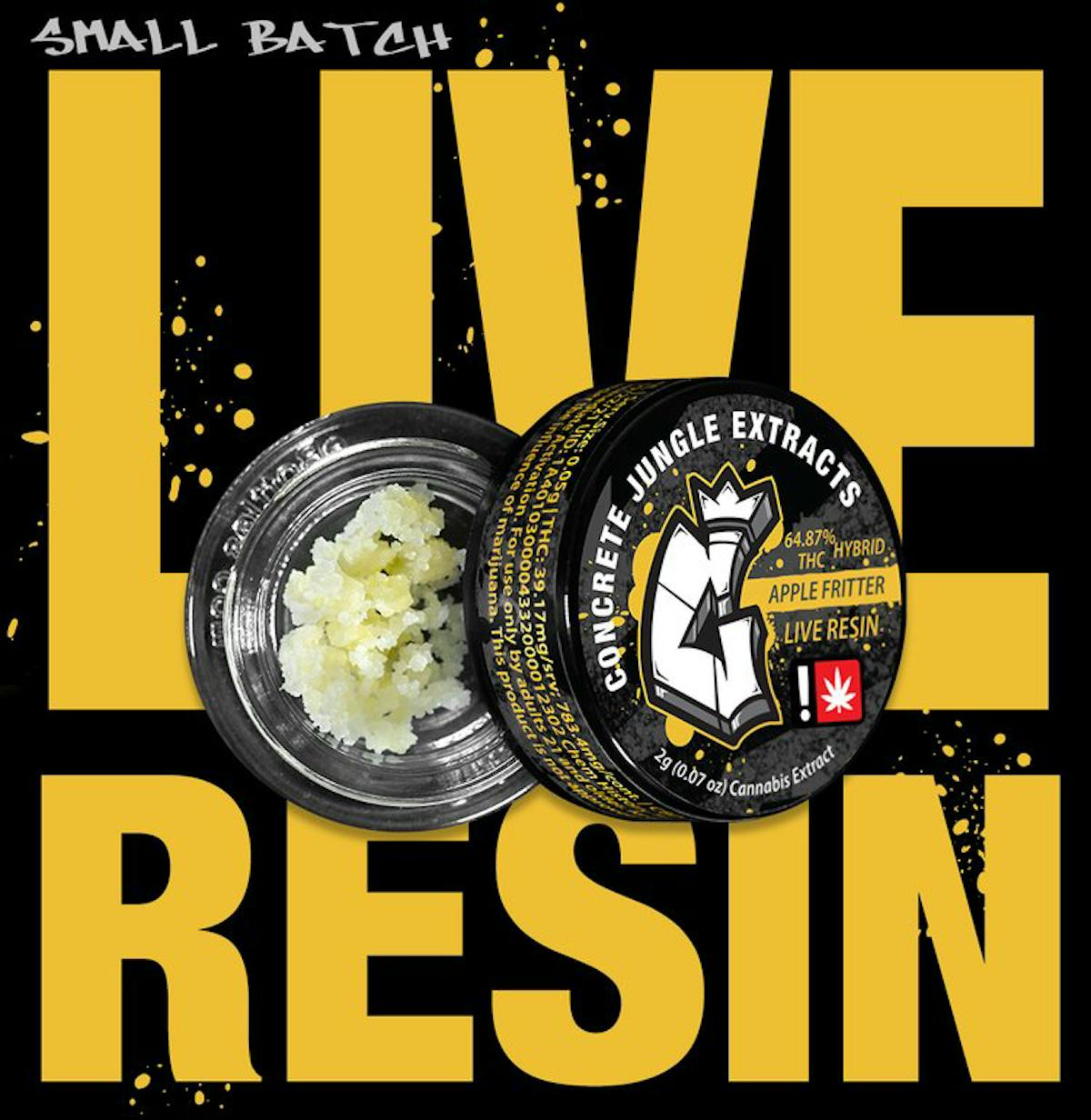 Photo of Concrete Jungle Extracts 2g LEMON PASTRIES Live Resin