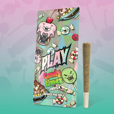 PLAY - 1.2g Infused Preroll - Candy Limez