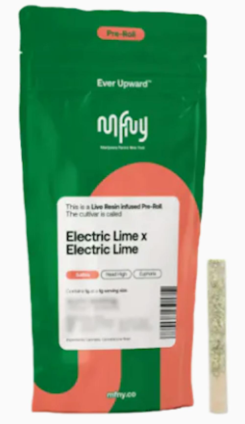 Product Infused Preroll | Electric Lime x Electric Lime (S) MFNY
