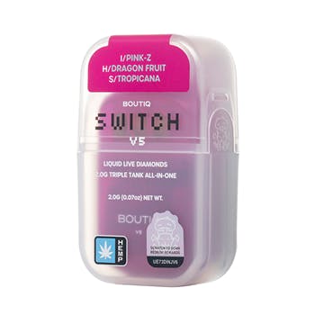 boutiq disposable vape Boutiq Switch V5 Liquid Live Diamonds Disposable 2G main image 0