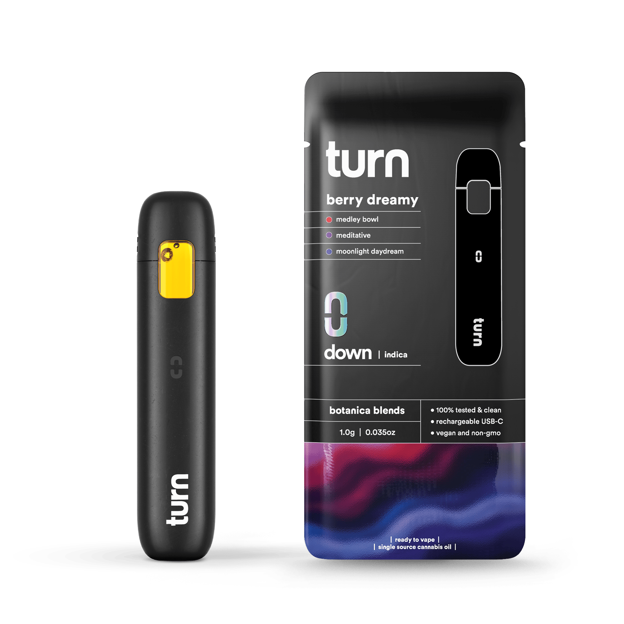 Turn | Berry Dreamy | Disposable Vape | 1g