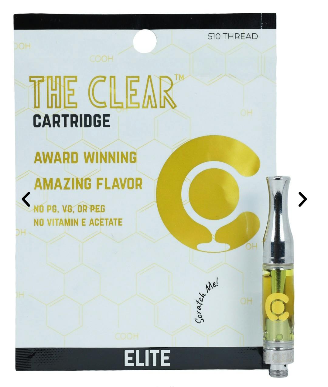 The Clear OG 510 Cartridge Distillate