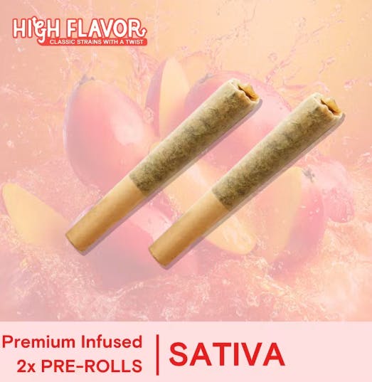 Product: Mango Maui Wowie | Infused Pre-Roll Pack x 2]