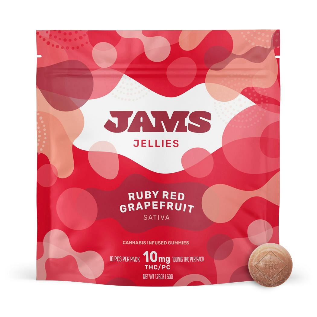 Ruby Red Grapefruit Jellies